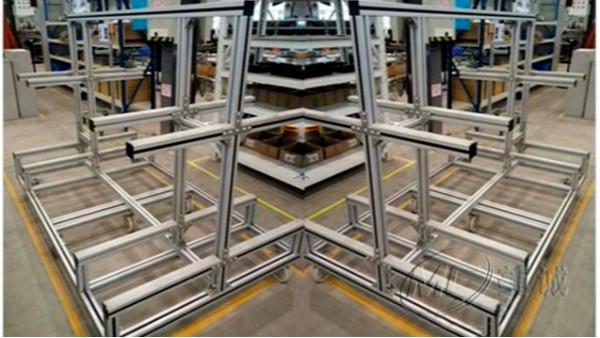 鋁型材可移動(dòng)貨架