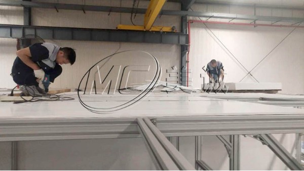 鋁型材車(chē)間隔斷